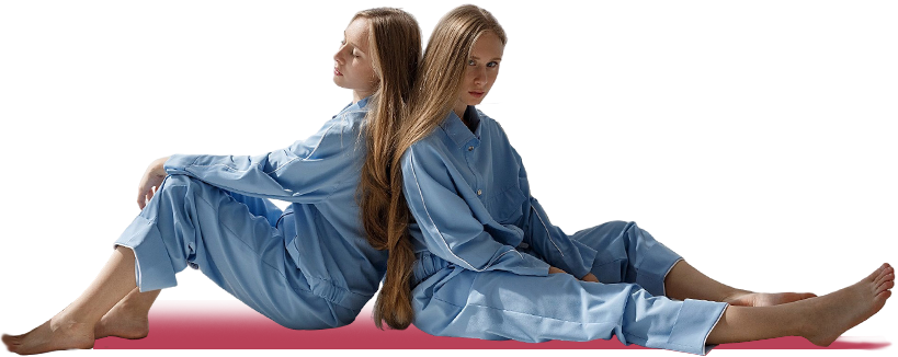 imagen modelos en pijama